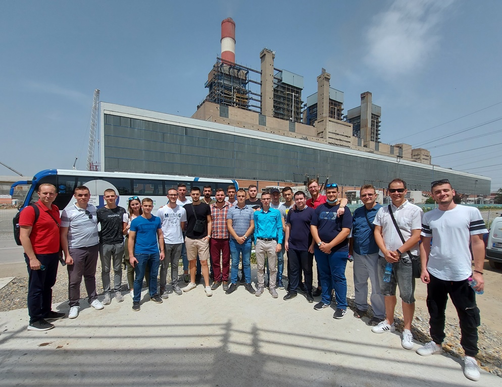 Студенти ФТН у посети хидроелектрани и термоелектрани