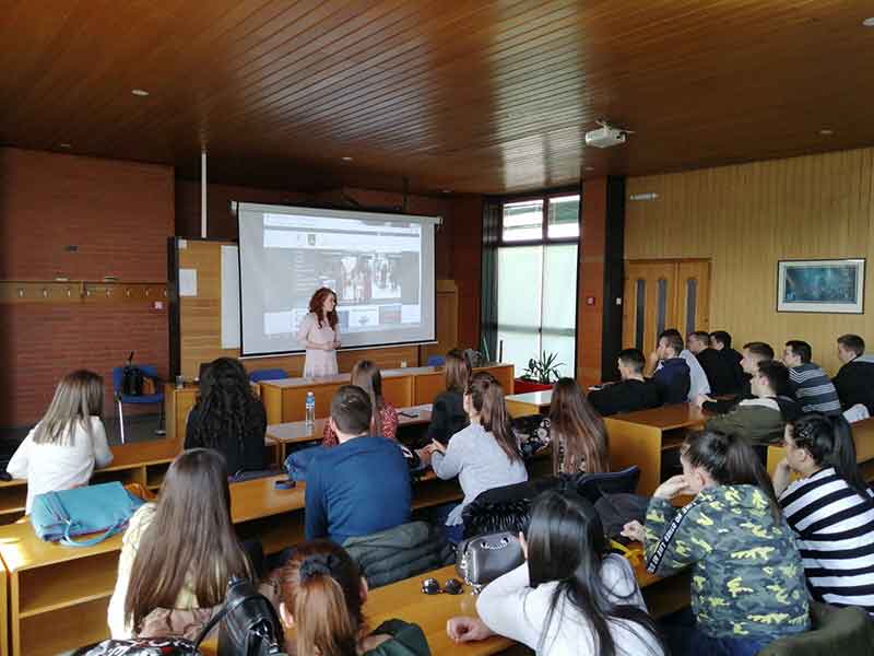 На Факултету техничких наука у Чачку у среду, 11. марта, одржано је предавање на тему Erasmus+ програма мобилности